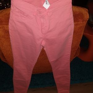 Bubblegum pink J Brand jeans size 26